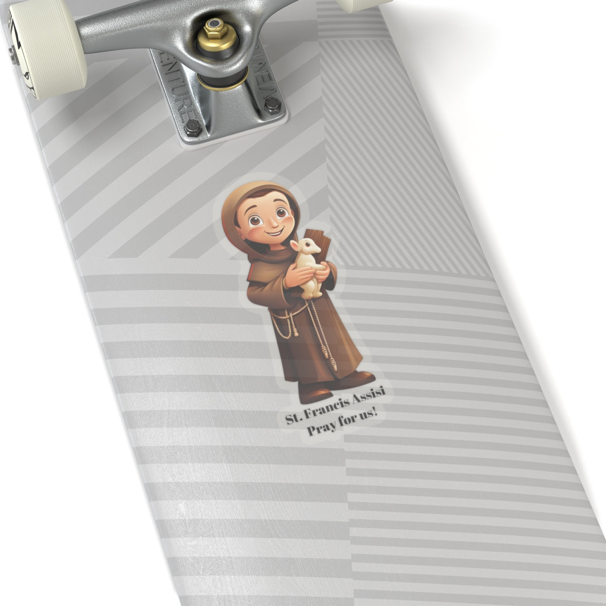 St Francis Assis, Sticker