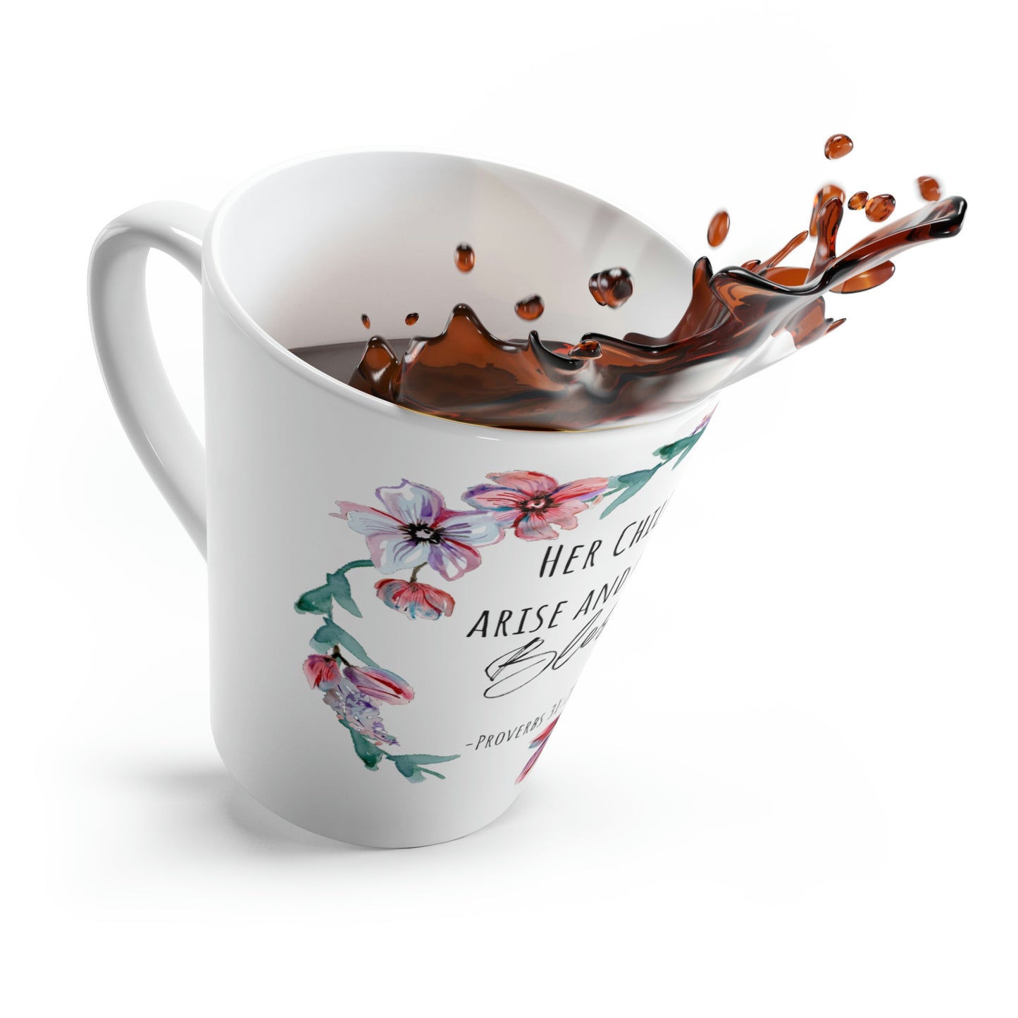 Her children call her blessed, Latte Mug