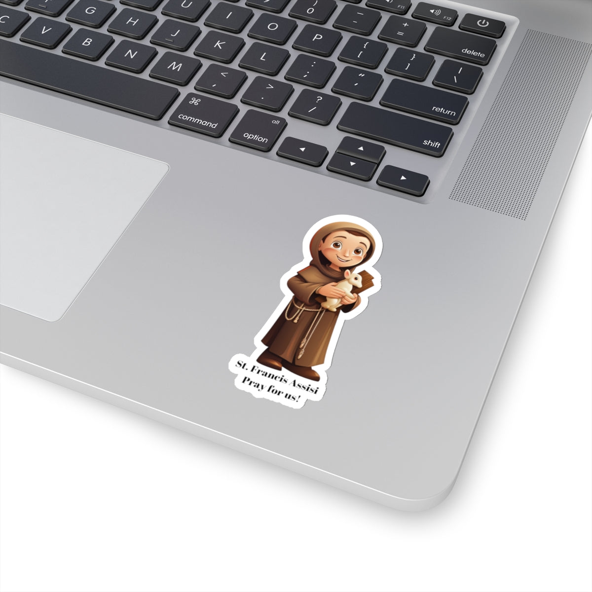 St Francis Assis, Sticker