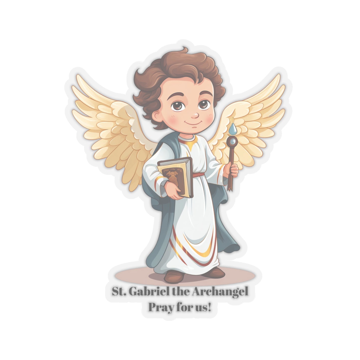 St. Gabriel the Archangel, Pray for Us Sticker