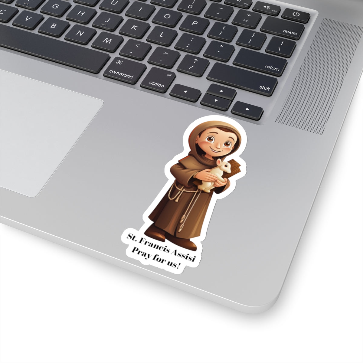 St Francis Assis, Sticker