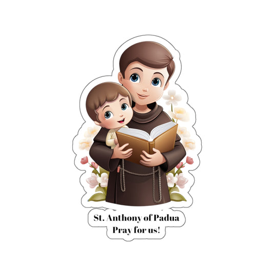 St. Anthony of Padua Pray for us sticker