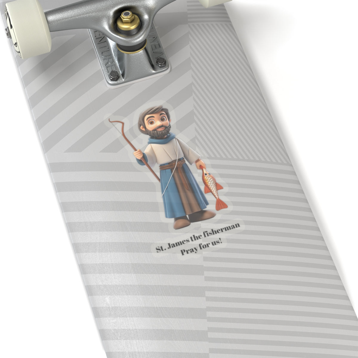 St. James the fisherman, pray for us sticker