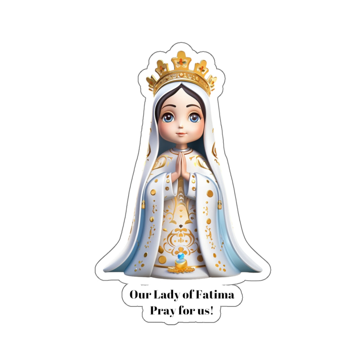 Our Lady of Fatima, Sticker