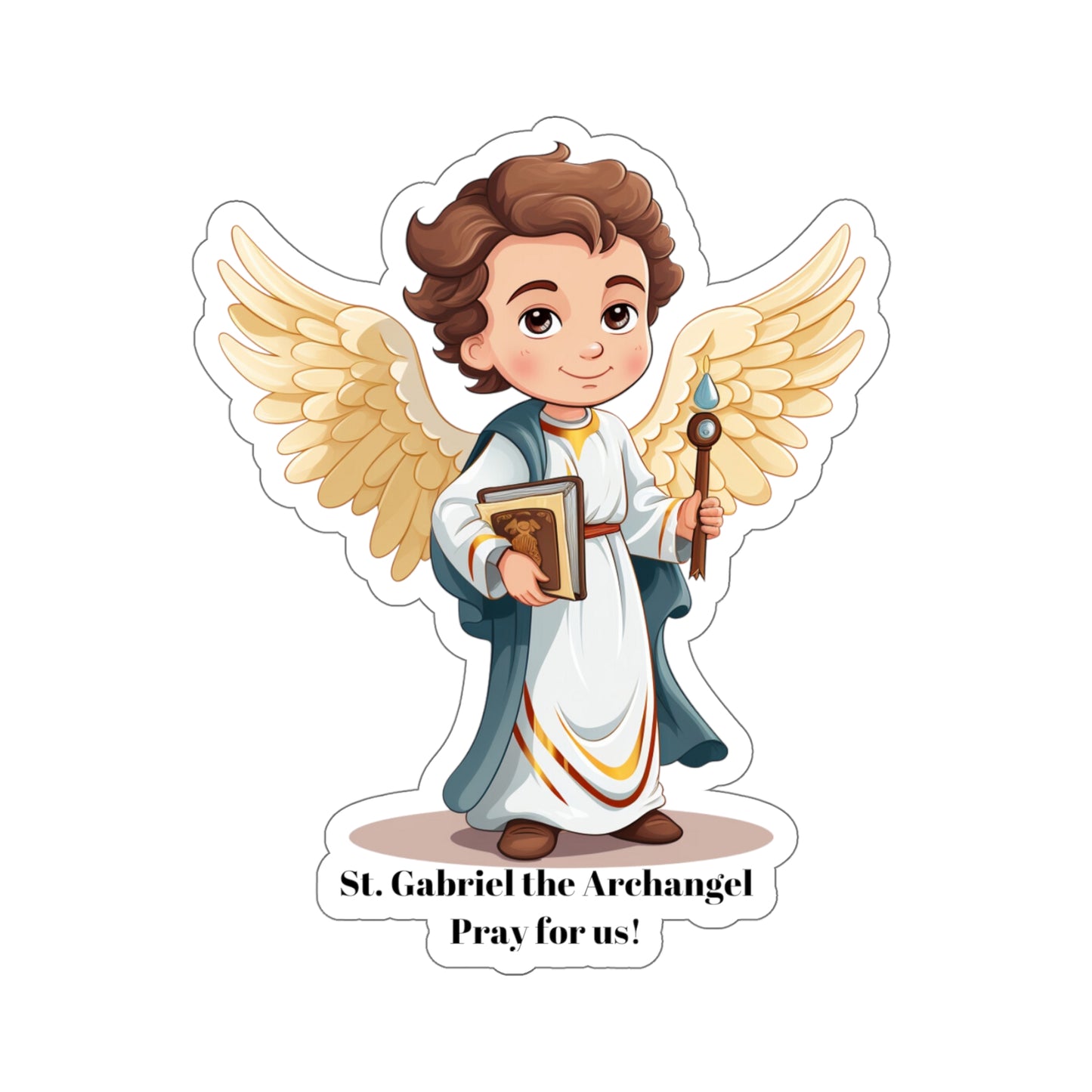 St. Gabriel the Archangel, Pray for Us Sticker