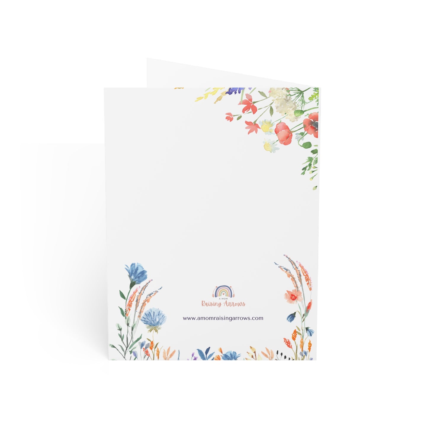 Thank you card floral