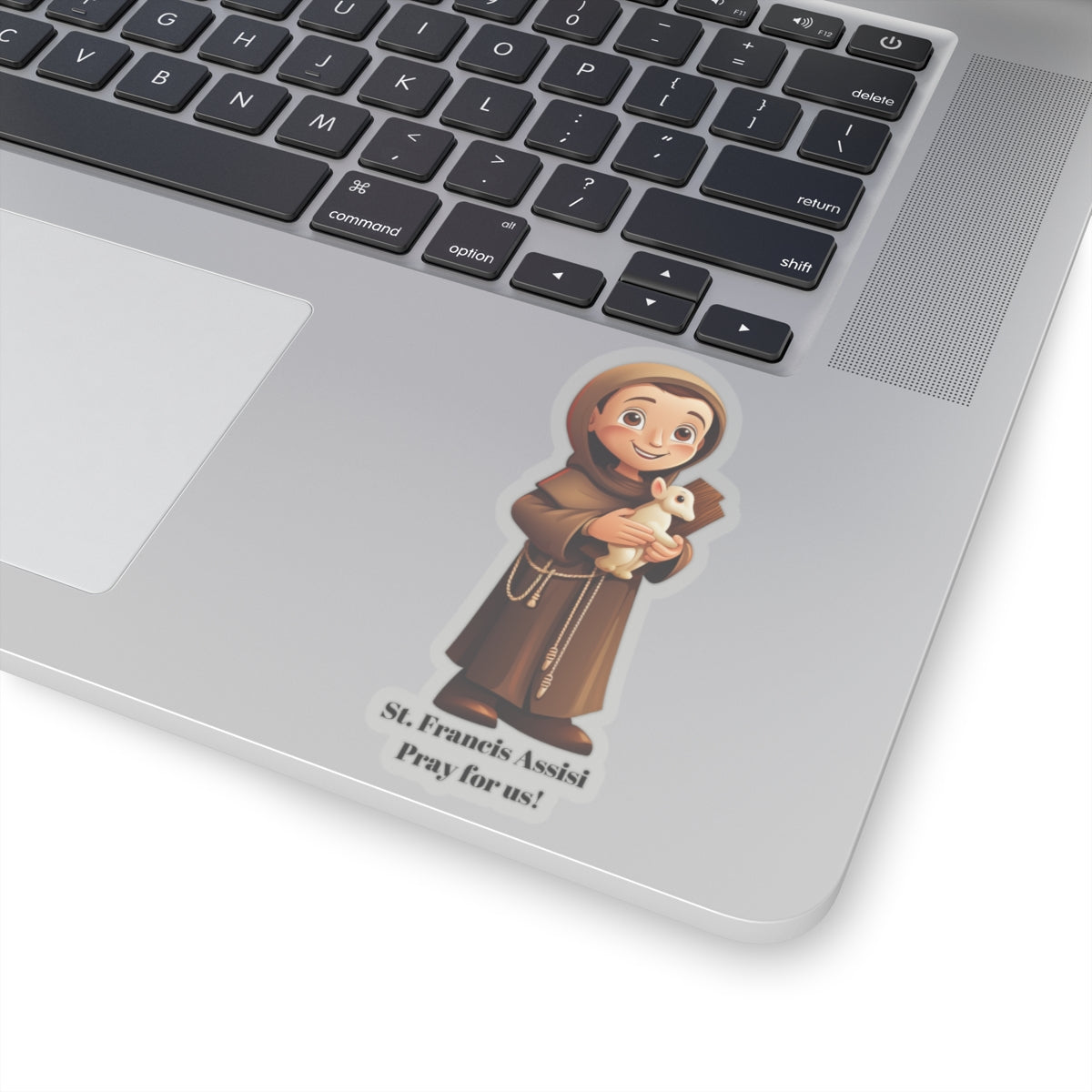 St Francis Assis, Sticker