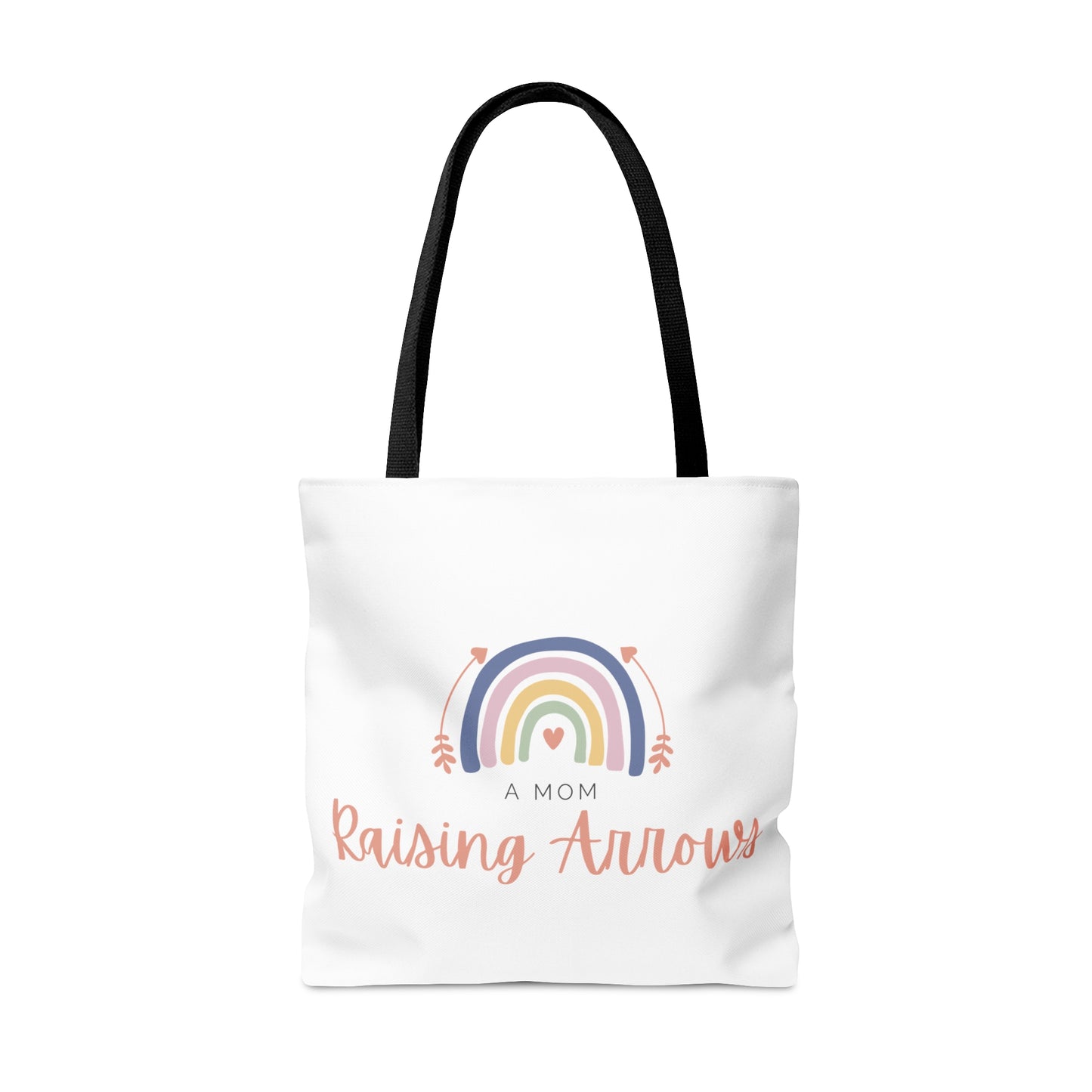 A Mom Raising Arrow Logo Tote!