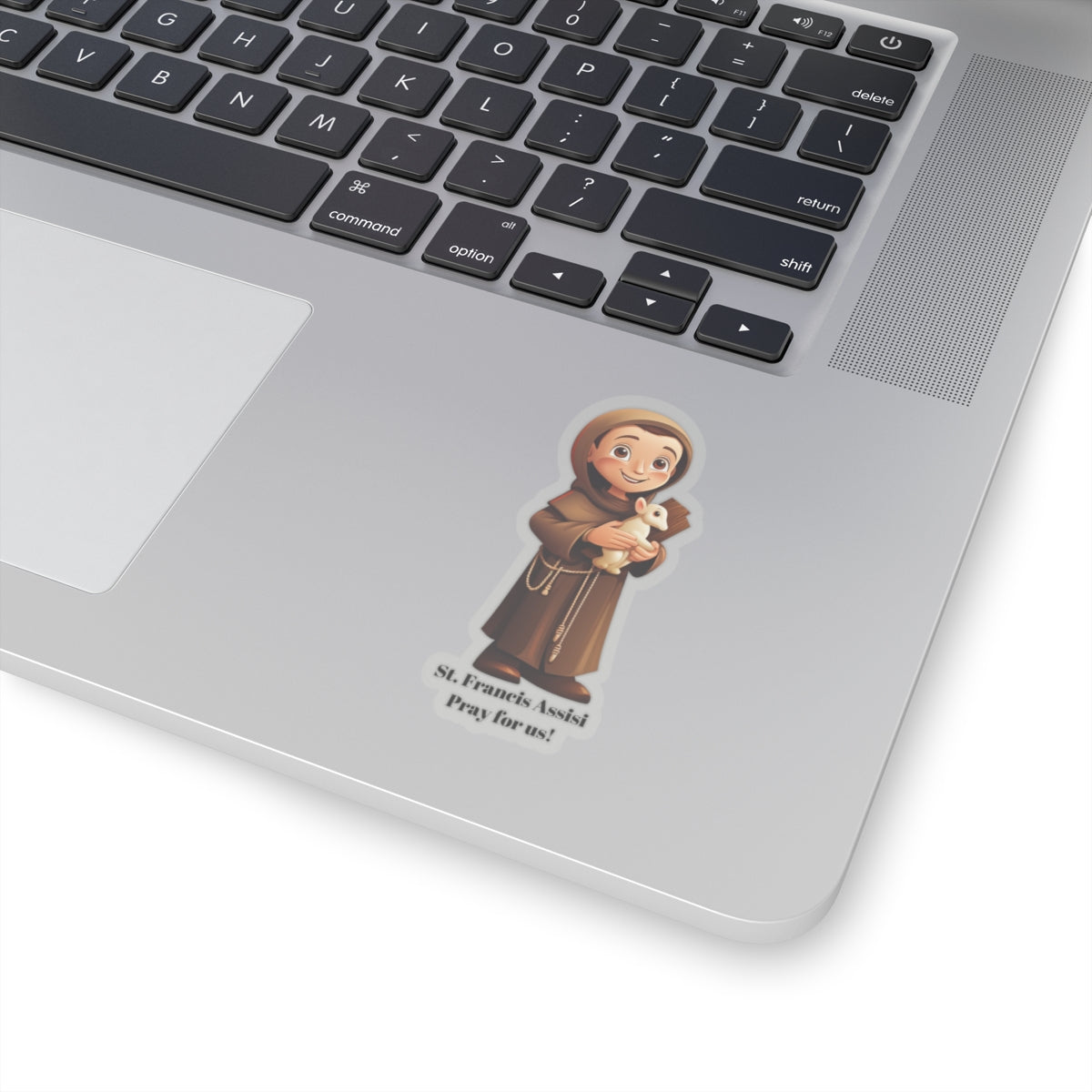 St Francis Assis, Sticker