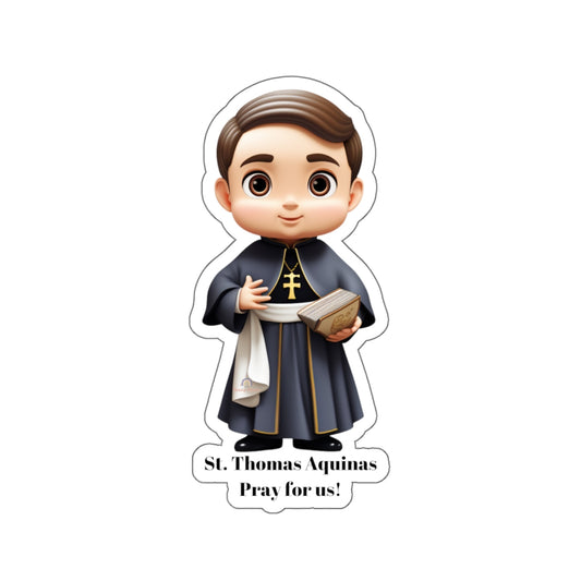 St. Thomas Aquinas, Pray for us sticker