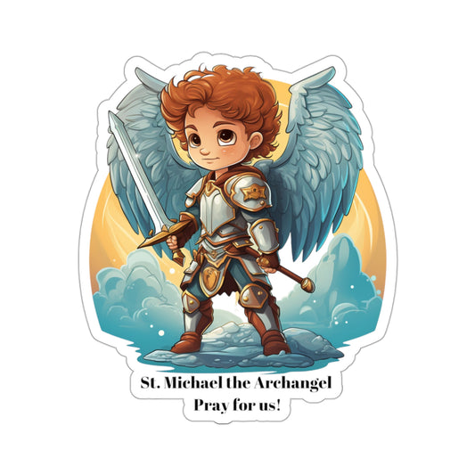 St. Michael the Archangel, sticker