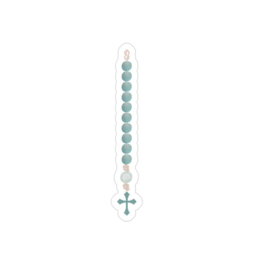 Decade Rosary Teal