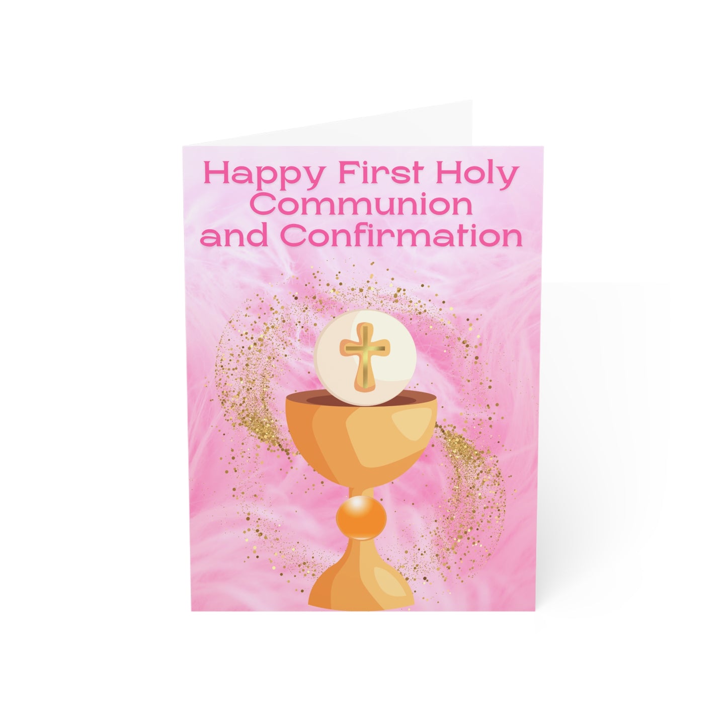 First Communion and Confirmation Pink
