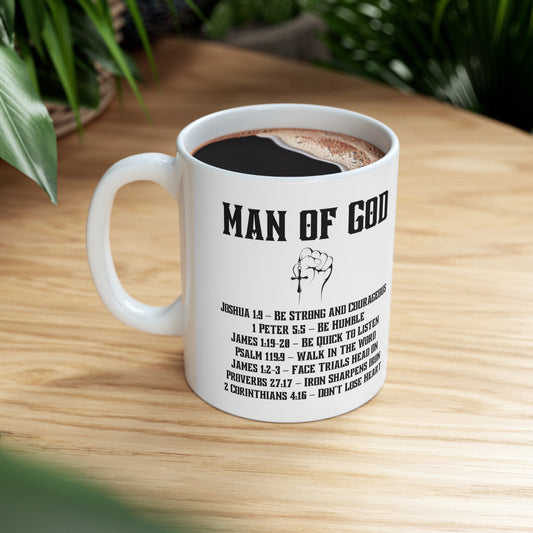 Man of God Ceramic Mug 11oz Mug