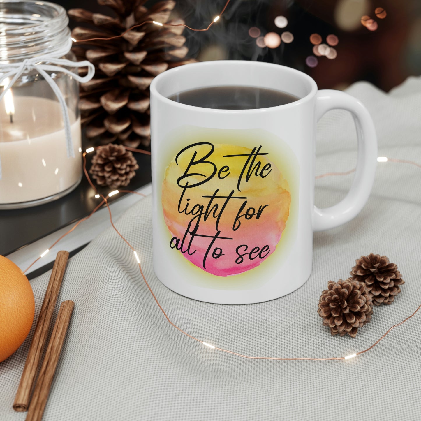 Be the light for all to see Mug