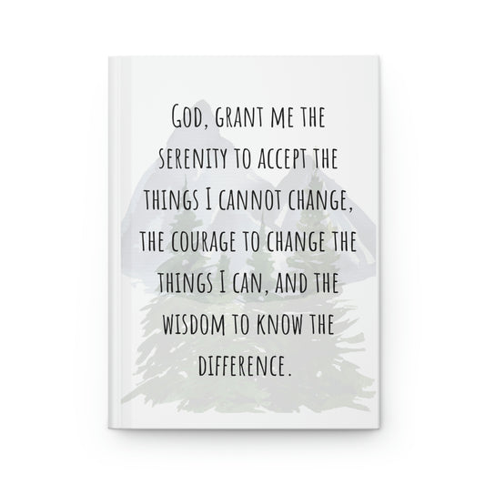 Serenity Prayer, Hardcover Journal Matte