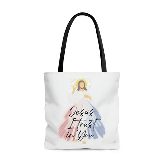 Jesus I trust in You- Tote Bag