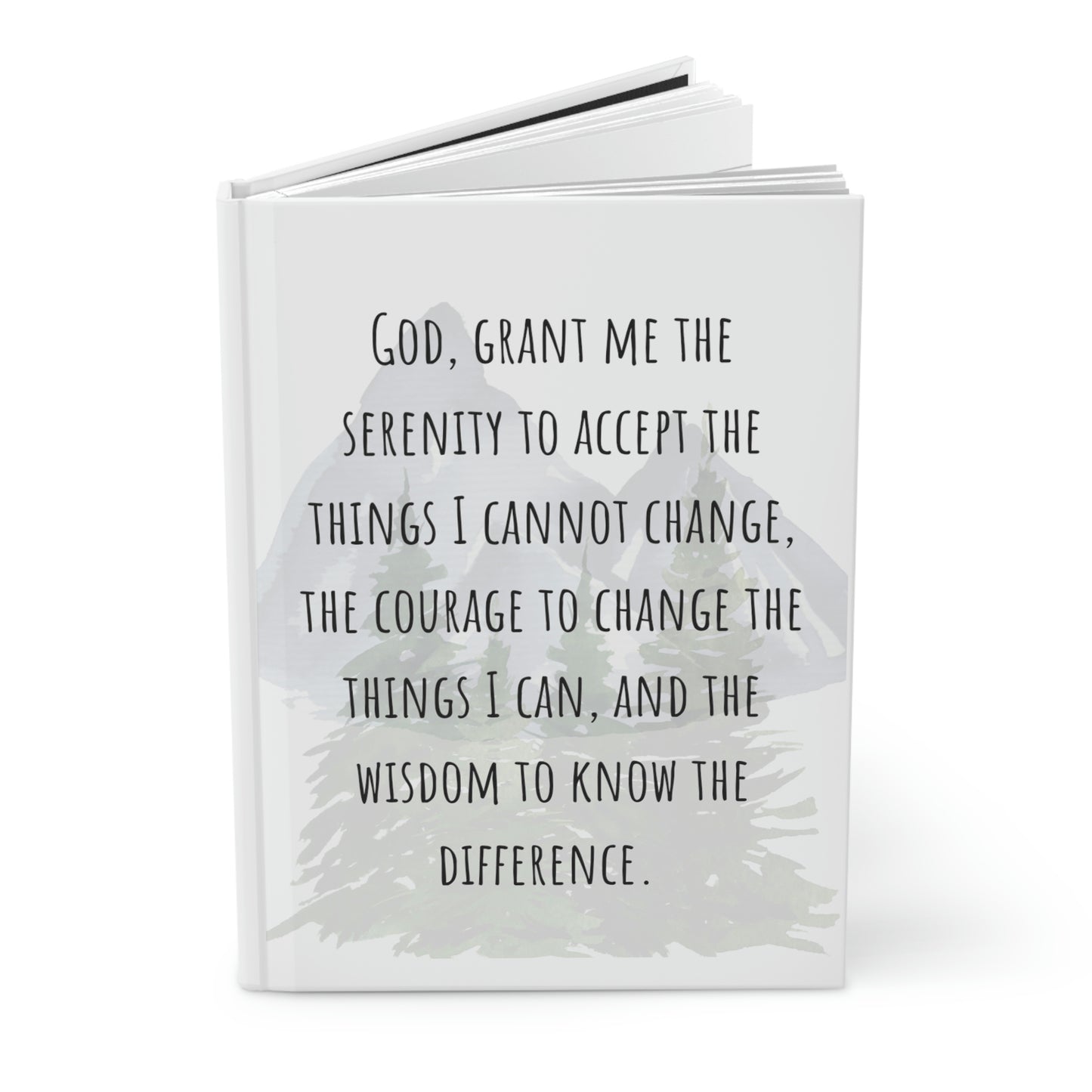 Serenity Prayer, Hardcover Journal Matte