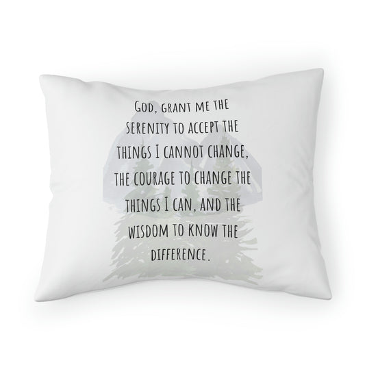 Serenity Prayer Pillow Sham